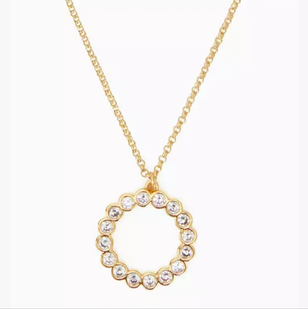 Kate spade Full Circle Mini Pendant Necklace - Picture 2 of 4